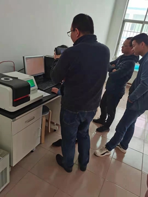 東華理工大學，低溫差示掃描儀交機培訓完成